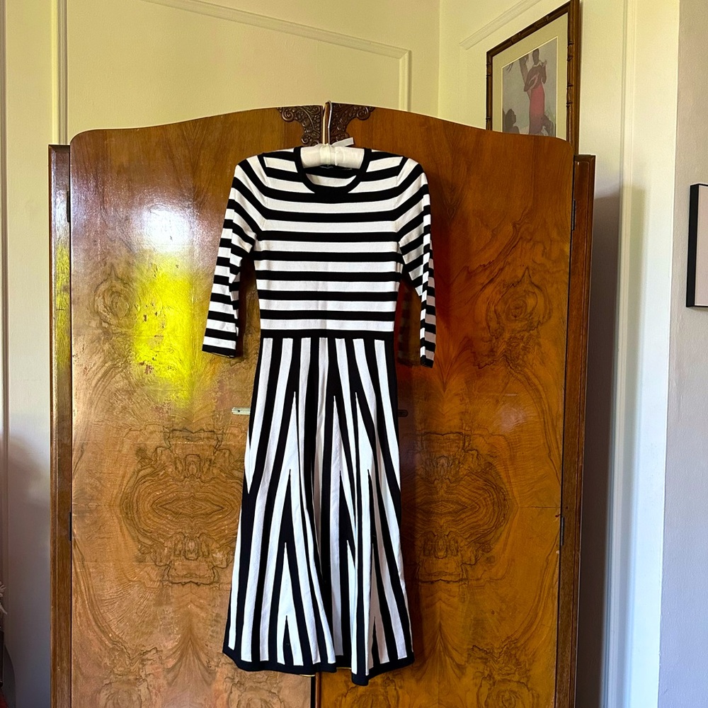 Elegant sweater knit dress purchased at Barney’s NY
